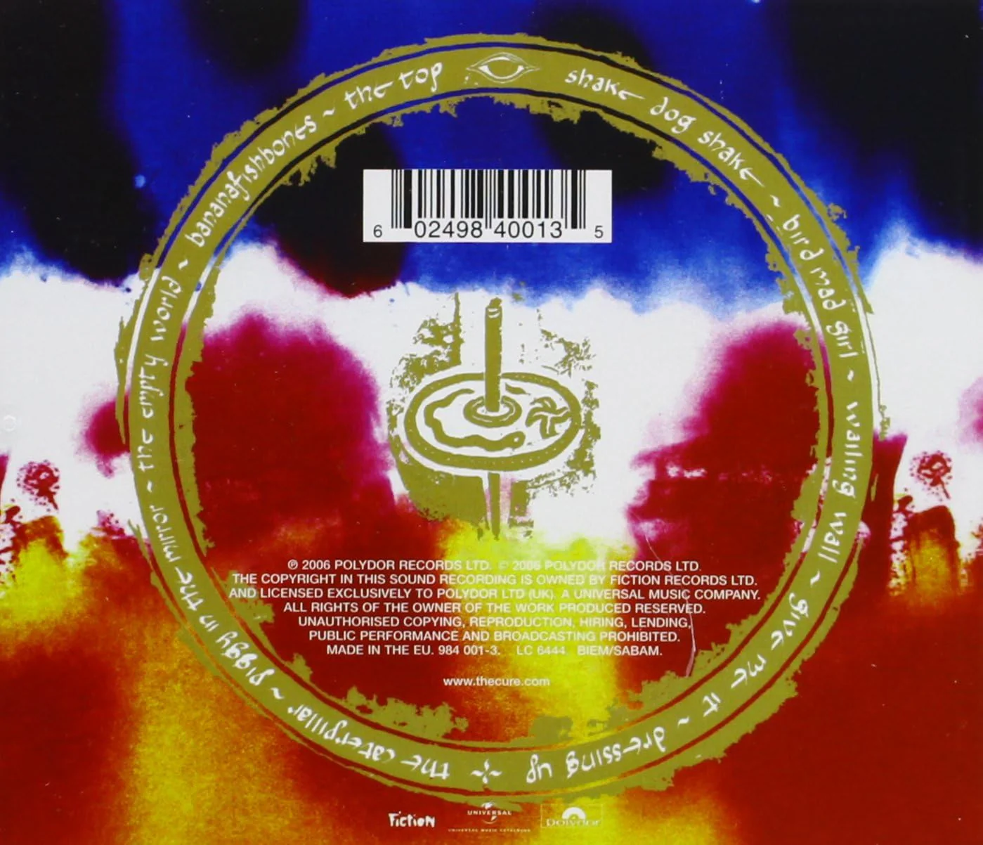 Cure - Top, The - CD - New - Image 2