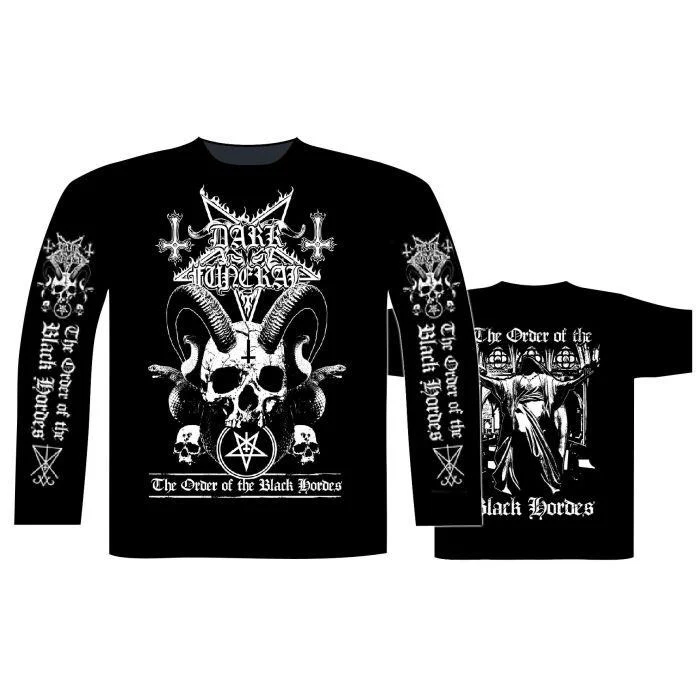 Dark Funeral - Order Of The Black Horde Black Long Sleeve Shirt - 100% Official Merchandise