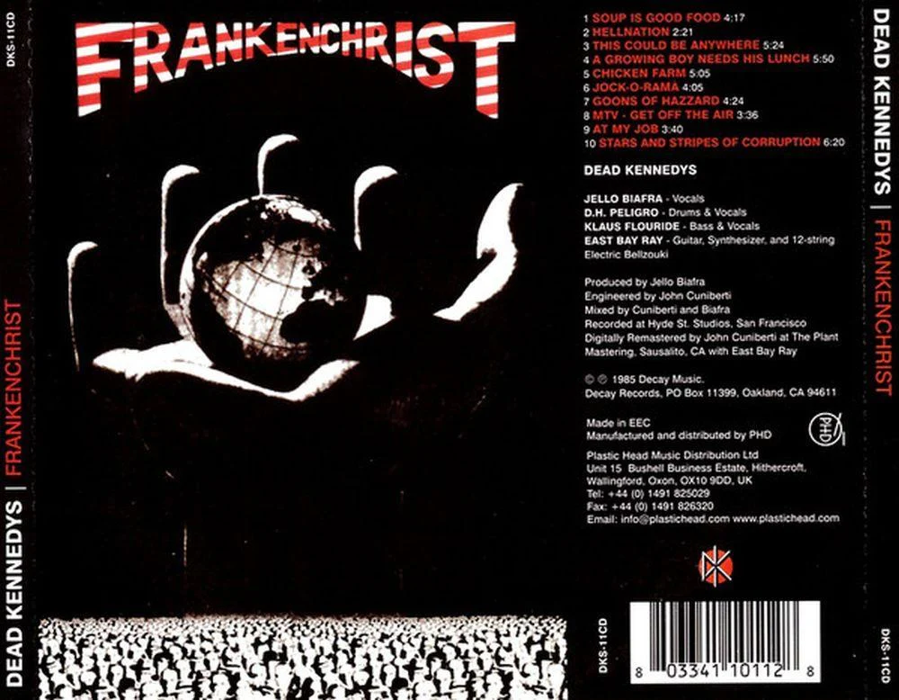 Dead Kennedys - Frankenchrist (Euro.) - CD - New - Image 2