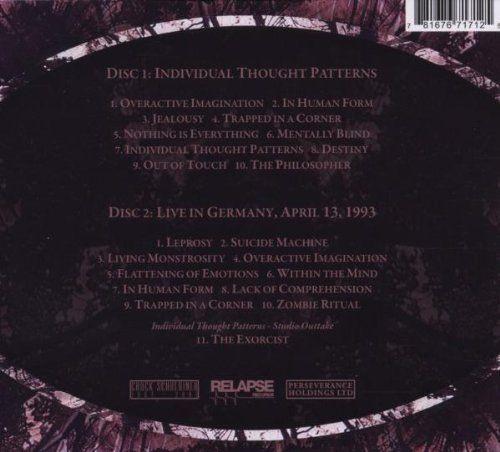 Death - Individual Thought Patterns (Deluxe Ed. 2CD) - CD - New - Image 2