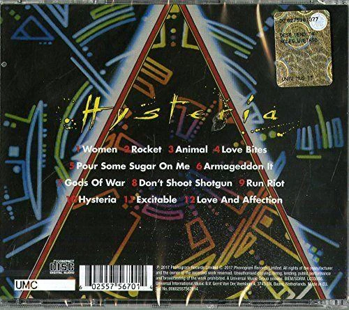 Def Leppard - Hysteria (30th Ann. Rem. Ed.) - CD - New - Image 2