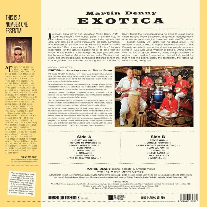 Denny, Martin - Exotica (180g) - Vinyl - New - Image 2