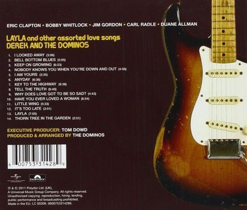 Derek And The Dominos (Eric Clapton) - Layla And Other Assorted Love Songs (2011 reissue) - CD - New - Image 2