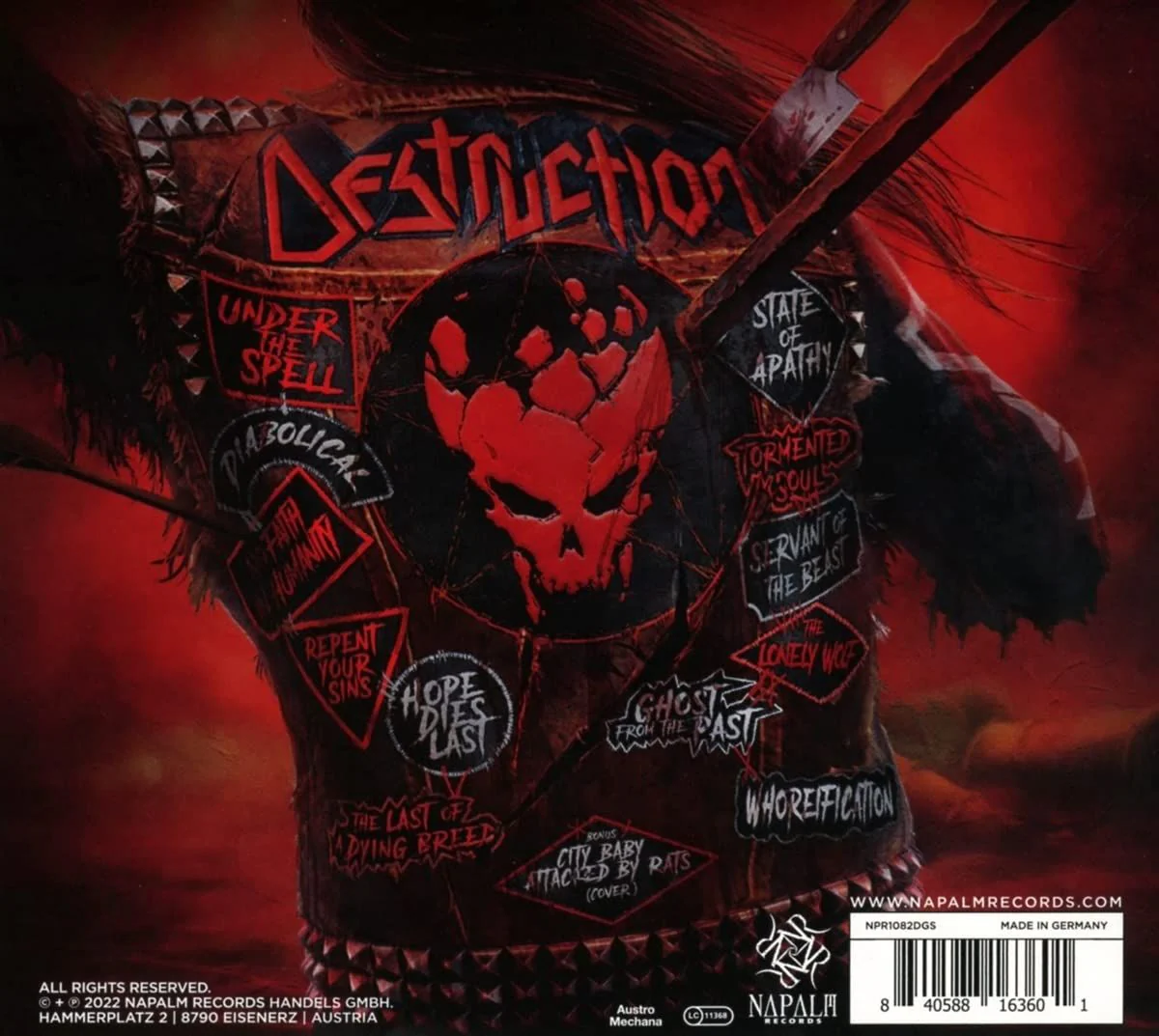 Destruction - Diabolical - CD - New - Image 2