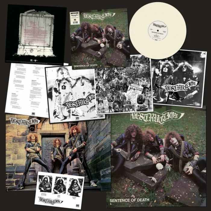 Destruction - Sentence Of Death (2023 Bone vinyl reissue) - Vinyl - New - Image 2