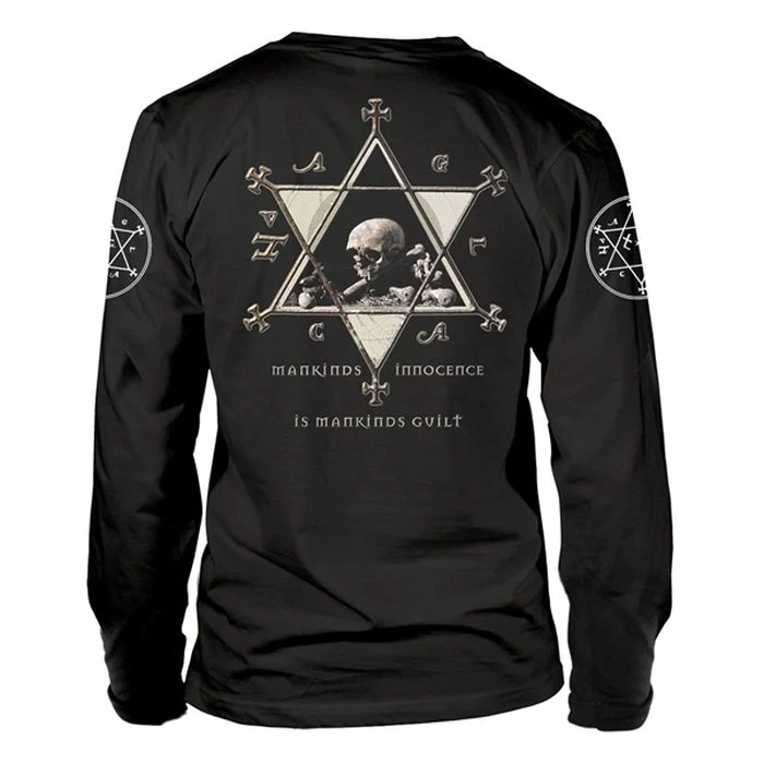 Dimmu Borgir - Puritanical Euphoric Misanthropia Skulls Black Long Sleeve Shirt - 100% Official Merchandise - Image 2