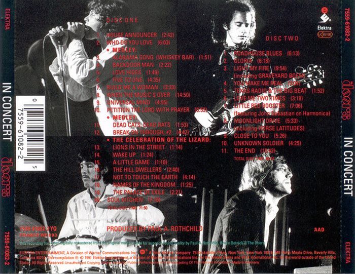 Doors - In Concert (2CD) - CD - New - Image 2
