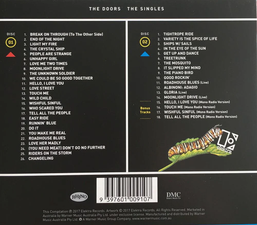 Doors - Singles, The (2CD) - CD - New - Image 2