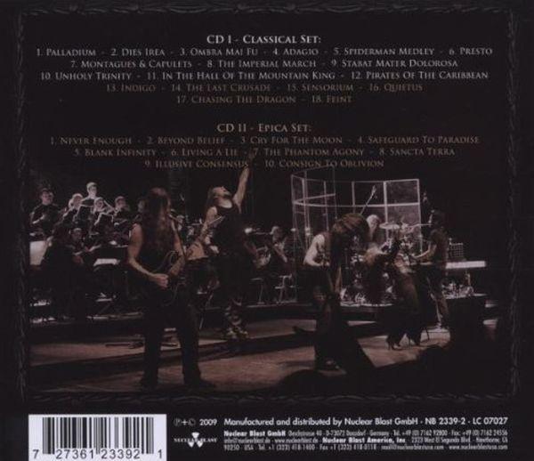 Epica - Classical Conspiracy, The - Live In Miskolc, Hungary (2CD) - CD - New - Image 2