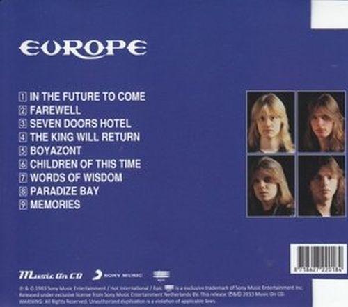 Europe - Europe (2013 reissue) - CD - New - Image 2
