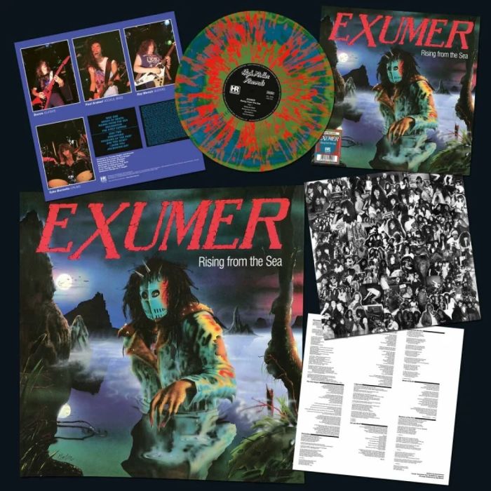 Exumer - Rising From The Sea (2023 Splatter vinyl reissue) - Vinyl - New - Image 2