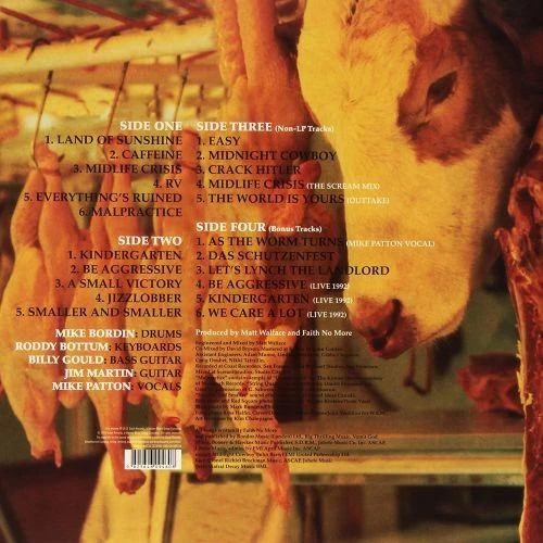 Faith No More - Angel Dust (Deluxe Ed. 180g 2LP gatefold w. download) - Vinyl - New - Image 2