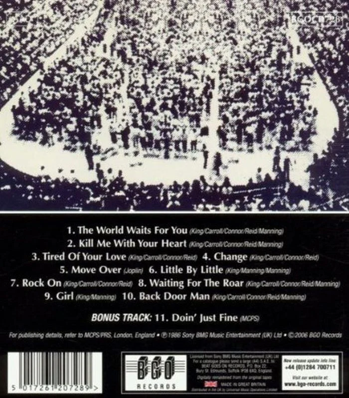 Fastway - Waiting For The Roar (2006 remastered reissue with bonus track) - CD - New - Image 2