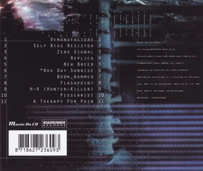 Fear Factory - Demanufacture (2023 reissue) - CD - New - Image 2