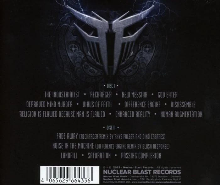 Fear Factory - Re-Industrialized (2023 2CD reissue) - CD - New - Image 2