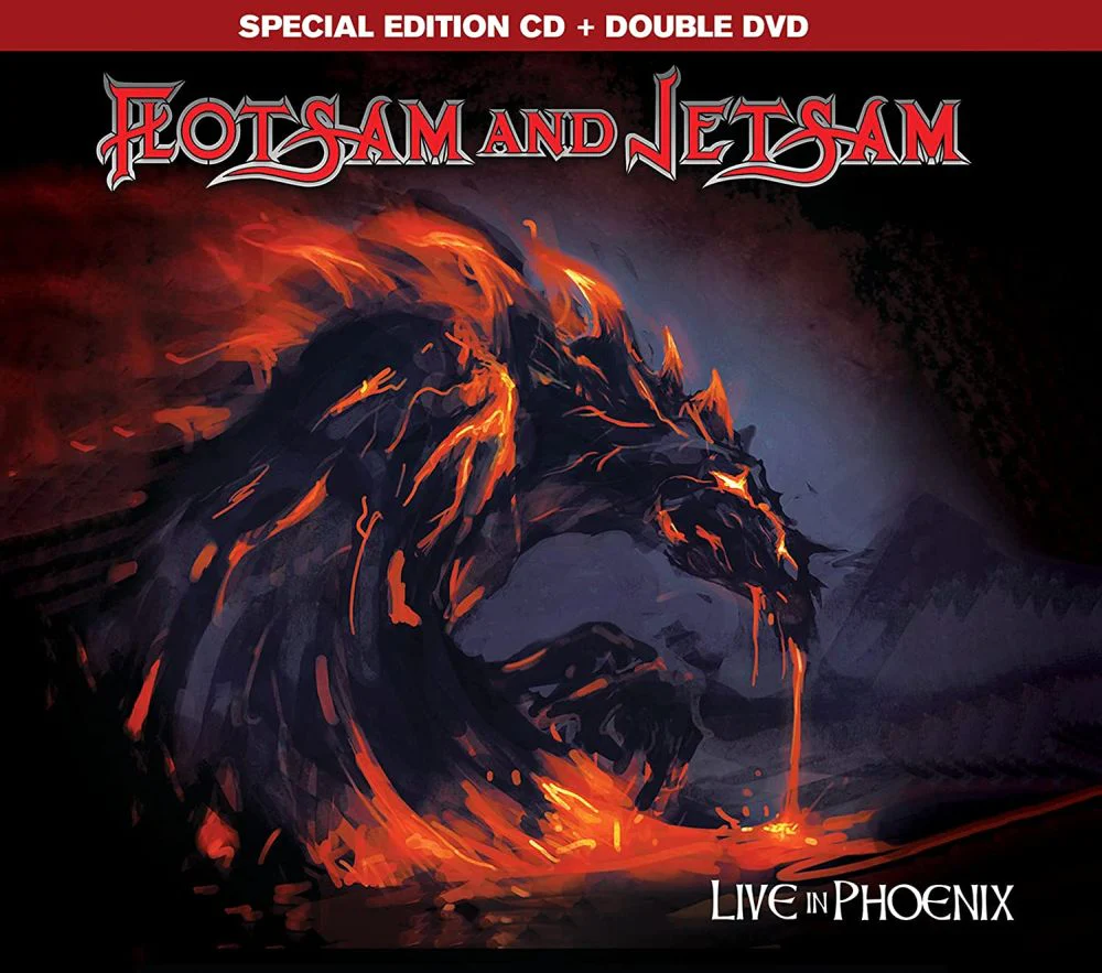 Flotsam And Jetsam - Live In Phoenix (2022 Special Ed. CD/2DVD reissue) - CD - New - Image 2