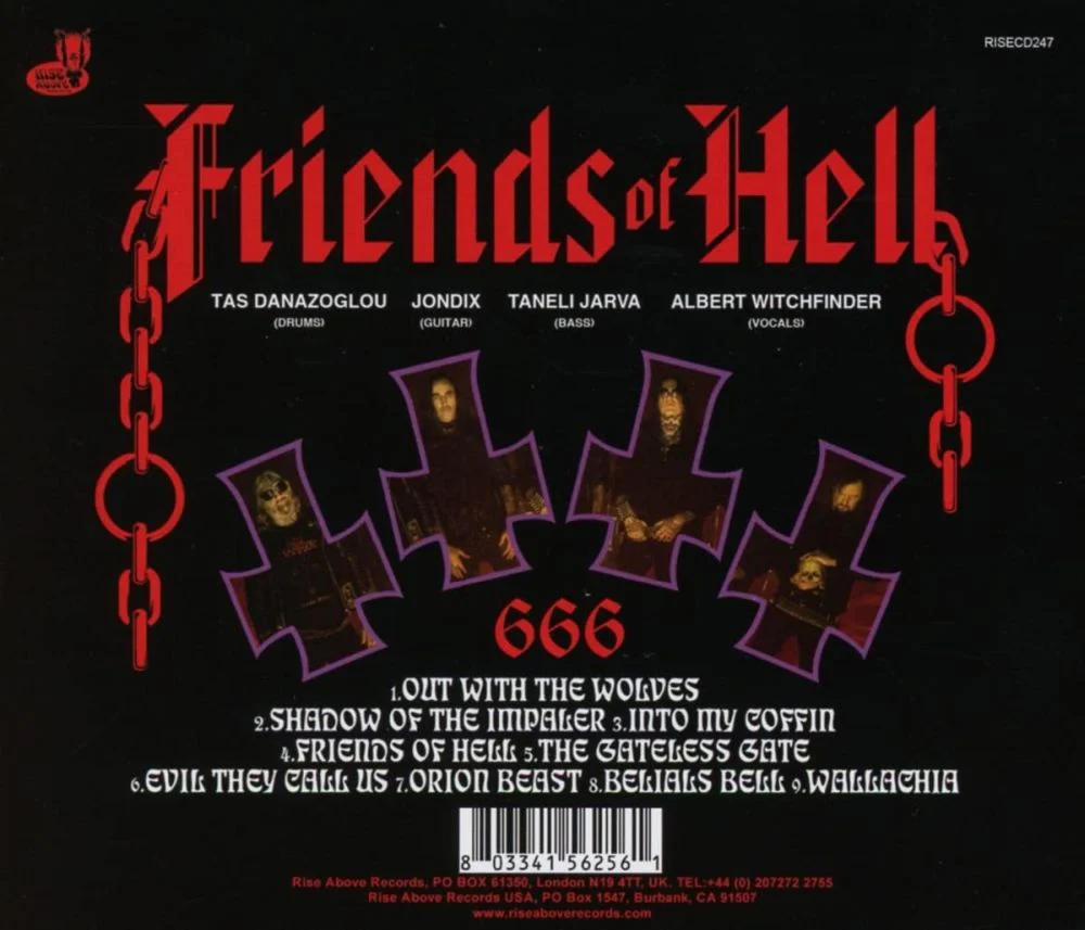 Friends Of Hell - Friends Of Hell - CD - New - Image 2