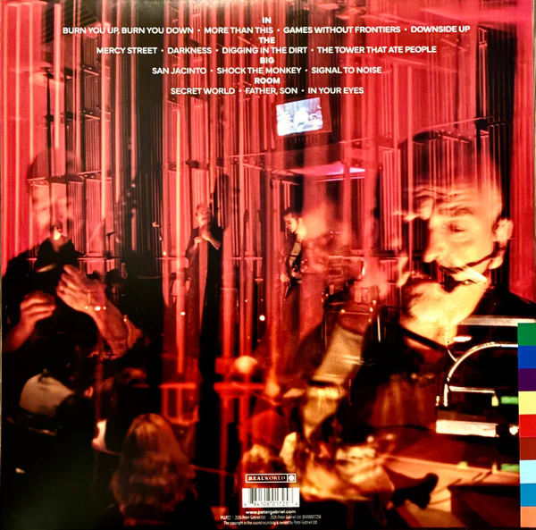 Gabriel, Peter - In The Big Room: Live At Real World Studios 2003 (180g 2LP gatefold) - Vinyl - New - Image 2