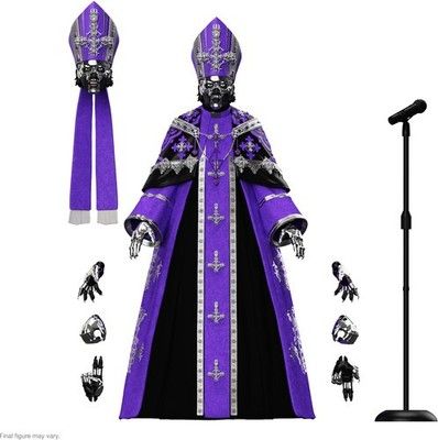 Ghost - Papa V Perpetua (Wave 5) ULTIMATES! 7 inch Super7 ReAction Figure - Image 2