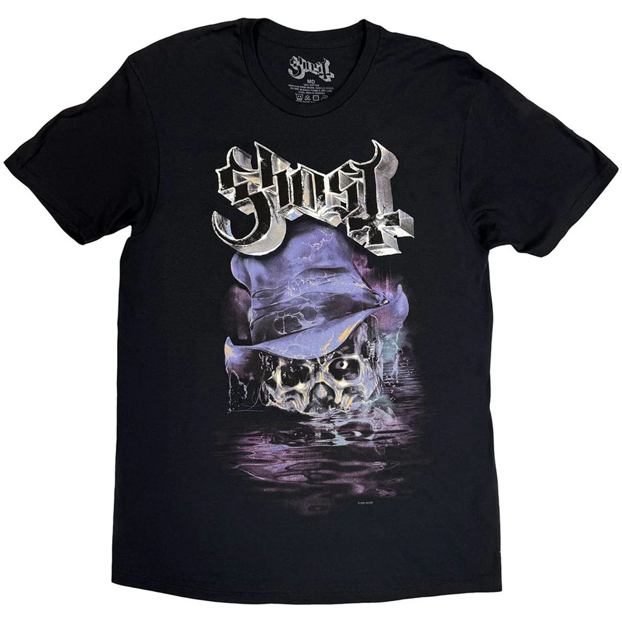 Ghost - Skeleta Admat Euro Tour Black Shirt- 100% Official Merchandise - Image 2