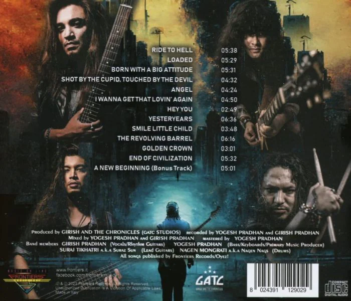 Girish And The Chronicles - Back On Earth (2023 re-recording with bonus track) - CD - New - Image 2