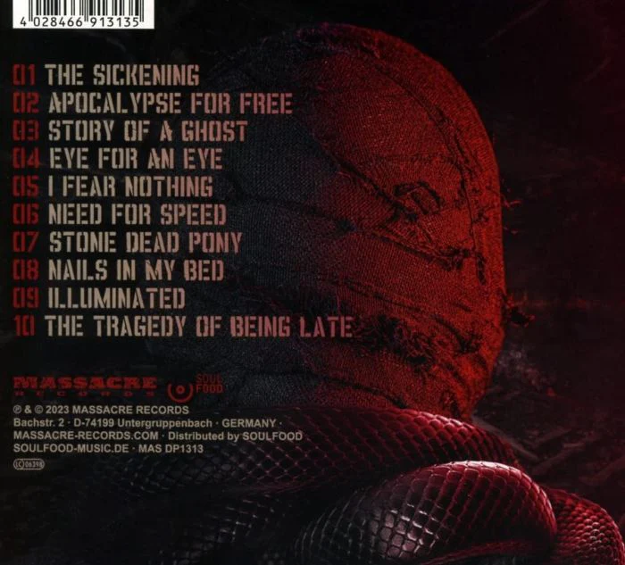 Godsnake - Eye For An Eye - CD - New - Image 2