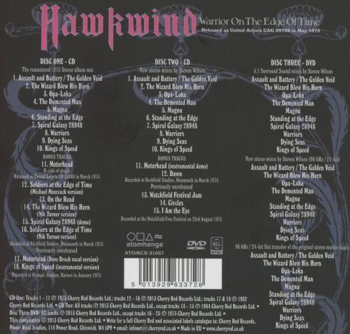 Hawkwind - Warrior On The Edge Of Time (Exp. Ed. 2CD/DVDA) (R0) - CD - New - Image 2