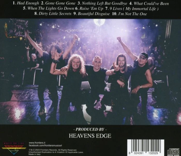 Heavens Edge - Get It Right - CD - New - Image 2