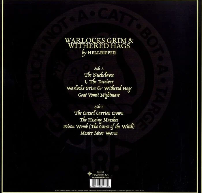 Hellripper - Warlocks Grim & Withered Hags - Vinyl - New - Image 2