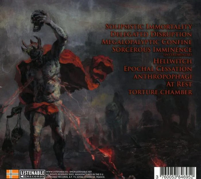 Hellwitch - Annihilational Intercention (with slipcase) - CD - New - Image 2