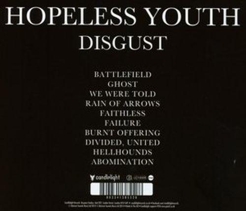 Hopeless Youth - Disgust (U.S.) - CD - New - Image 2