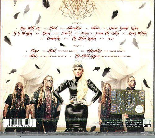 In This Moment - Blood (Euro. 2CD reissue w. 5 bonus tracks) - CD - New - Image 2