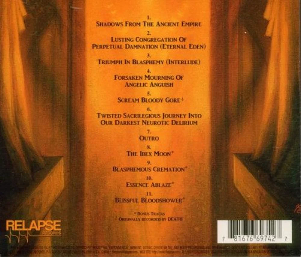 Incantation - Forsaken Mourning Of Angelic Anguish, The (with 4 bonus tracks) - CD - New - Image 2