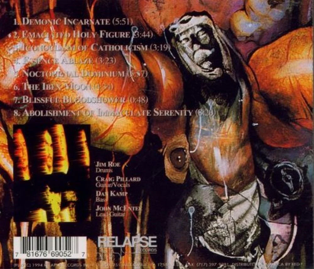 Incantation - Mortal Throne Of Nazarene - CD - New - Image 2