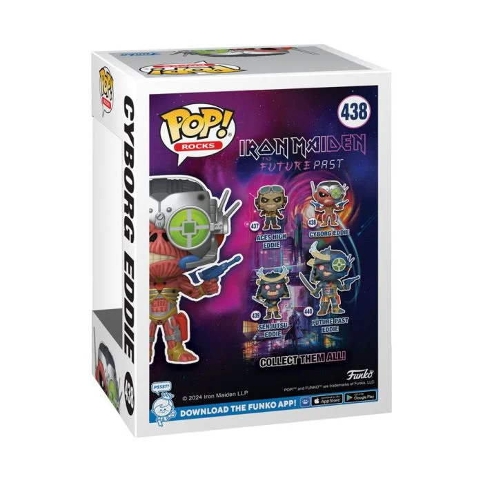 Iron Maiden - Cyborg Eddie Pop! Vinyl - Image 3