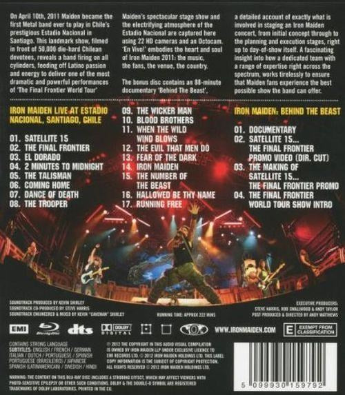 Iron Maiden - En Vivo! (R0) - Blu-Ray - Music - Image 2