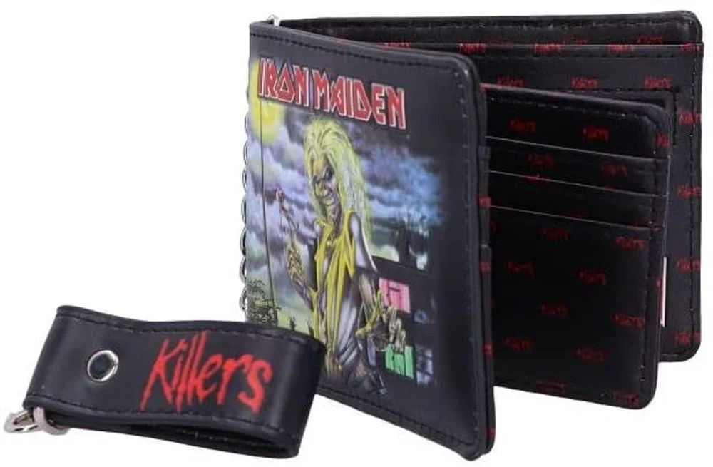 Iron Maiden - Killers - Bi-Fold Wallet with Chain - Leather - Image 2