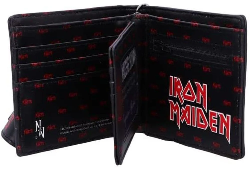 Iron Maiden - Killers - Bi-Fold Wallet with Chain - Leather - Image 3