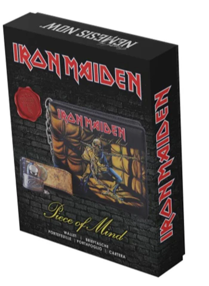 Iron Maiden - Piece Of Mind - Bi-Fold Wallet with Chain - Leather - Image 3