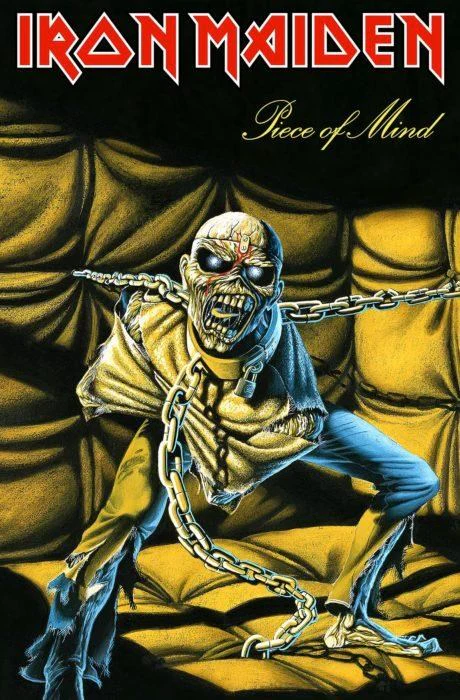 Iron Maiden - Premium Textile Poster Flag (Piece Of Mind) - Image 2