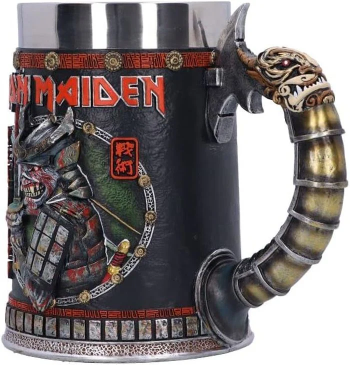 Iron Maiden - Tankard Senjutsu - Pint (560ml) 14.5cm high quality resin cast w. removable stainless steel insert - Image 2