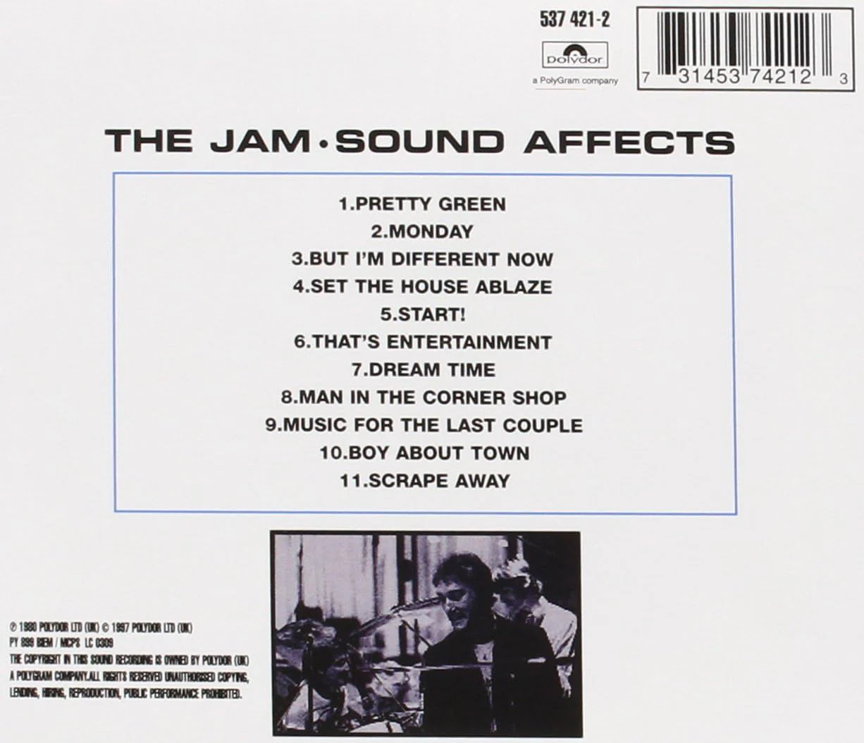 Jam - Sound Affects (remastered reissue) - CD - New - Image 2