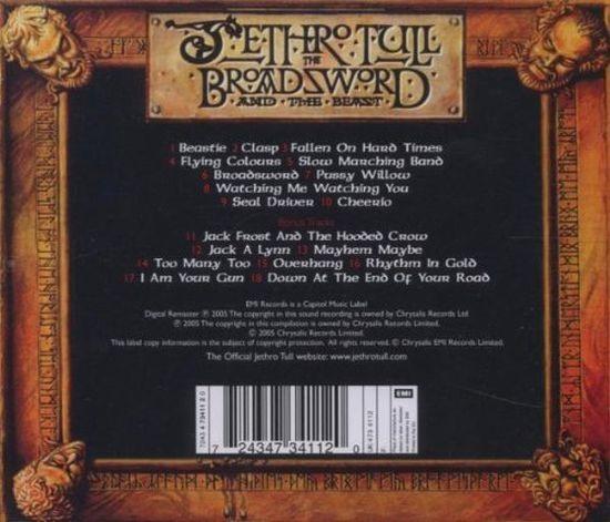 Jethro Tull - Broadsword And The Beast, The (rem. w. 8 bonus tracks) - CD - New - Image 2