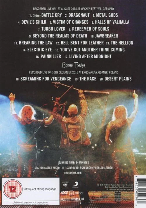 Judas Priest - Battle Cry (R0) - DVD - Music - Image 2