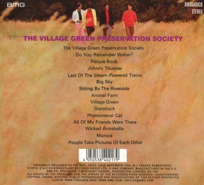 Kinks - Kinks Are The Village Green Preservation Society, The (50th Ann.) - CD - New - Image 2