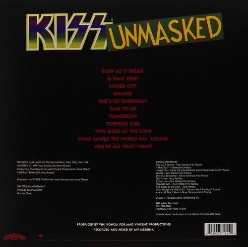 Kiss - Unmasked (U.S. 180g includes huge colour poster) - Vinyl - New - Image 2