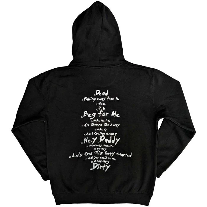 Korn - Pullover Black Hoodie (Issues Tracklist) - 100% Official Merchandise - Image 3