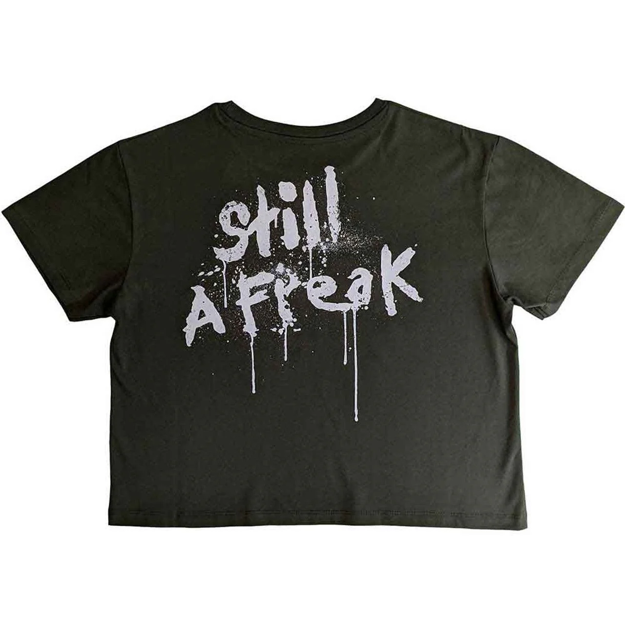 Korn - Still A Freak Womens Green Crop Top - 100% Official Merchandise - Image 3