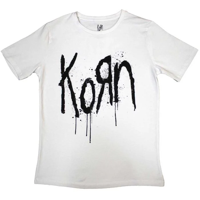 Korn - Still A Freak Womens Fitted White Shirt - 100% Official Merchandise - Image 2