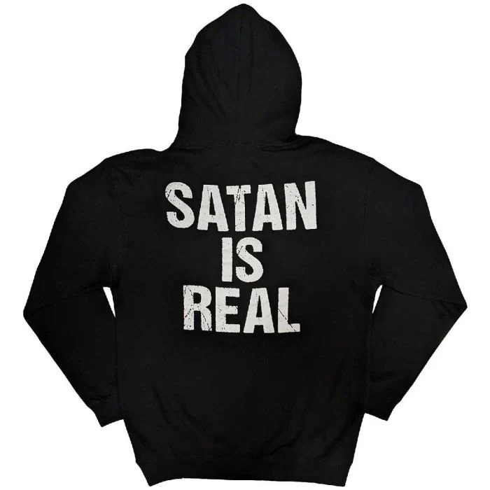 Kreator - Pullover Black Hoodie (Satan Is Real) - 100% Official Merchandise - Image 3